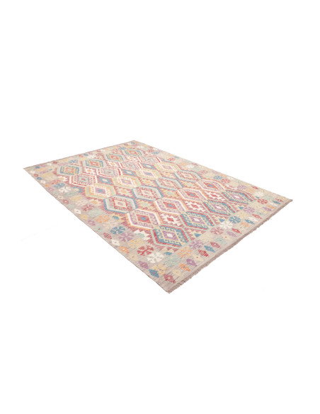 Rug Kilim Afghanistan 180x250 Multicolored Ligh
