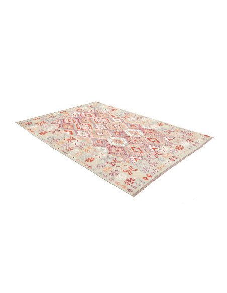 Tappeto Kilim Afghanistan 179x244 Verde Menta C