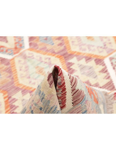 Rug Kilim Afghanistan 178x256 Light Blue Cream