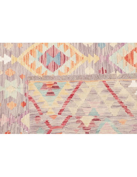 Tappeto Kilim Afghanistan 173x240 Grigio-lavand