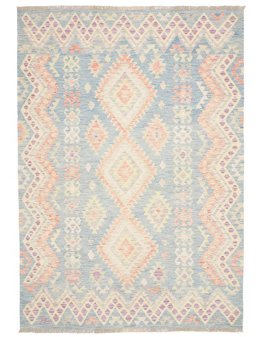 Rug Kilim Afghanistan 175x250 Sky Blue Denim Bl