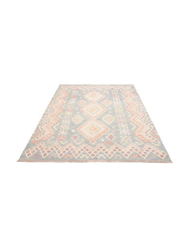 Rug Kilim Afghanistan 175x250 Sky Blue Denim Bl