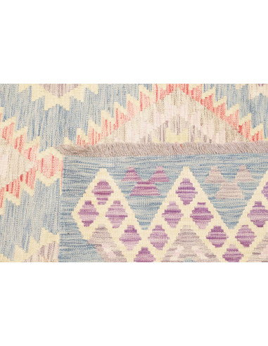 Tappeto Kilim Afghanistan 175x250 Blu Cielo Blu