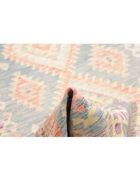 Rug Kilim Afghanistan 175x250 Sky Blue Denim Bl