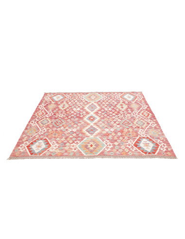 Rug Kilim Afghanistan 158x152 Terracotta Red Sk