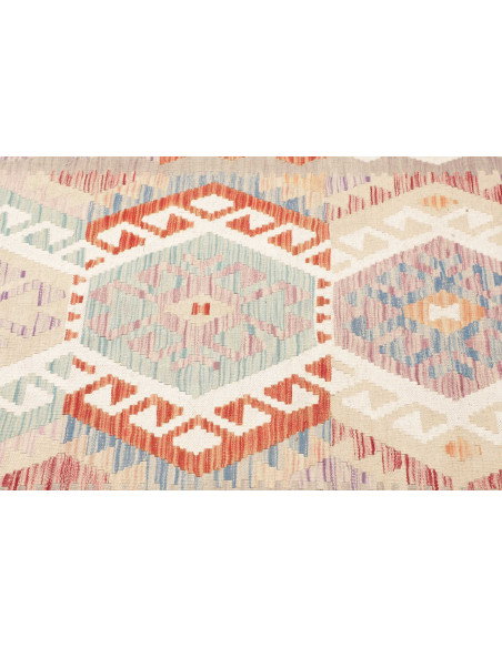 Rug Kilim Afghanistan 83x636 Light Grey Terraco