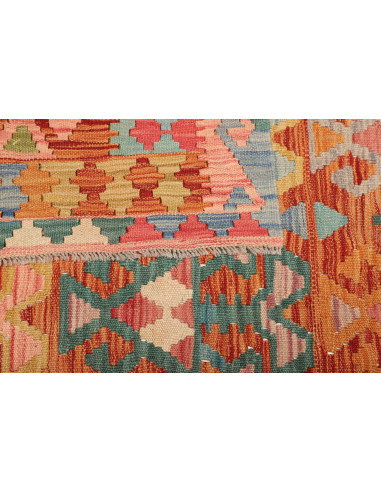 Tappeto Kilim Afghanistan 176x250 Arancio Terra