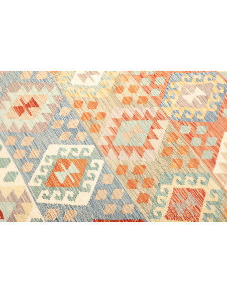 Kilim 174x244 Cm Kilim Afghanistan Hand-carded Wool Cotton