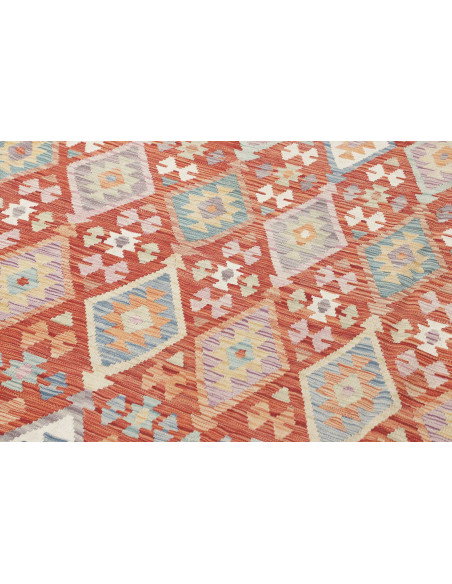 Tappeto Kilim Afghanistan 304x496 Rosso Terraco