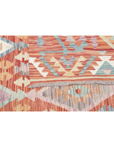 Tappeto Kilim Afghanistan 304x496 Rosso Terraco