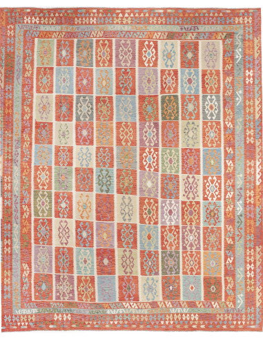 Tappeto Kilim Afghanistan 413x495 Arancio Terra