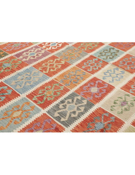 Rug Kilim Afghanistan 413x495 Terracotta Orange