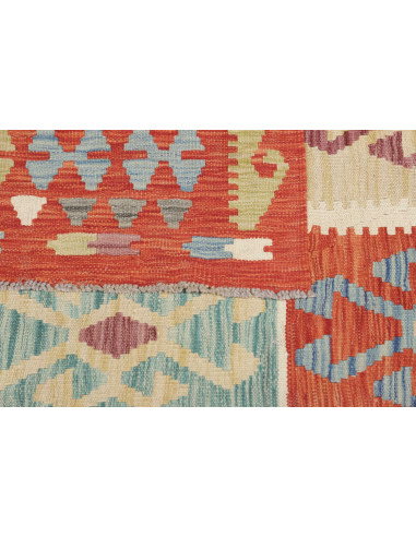 Rug Kilim Afghanistan 413x495 Terracotta Orange