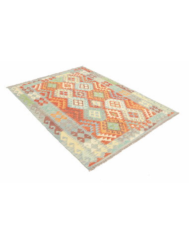 Tappeto Kilim Afghanistan 151x205 Turchese Aran