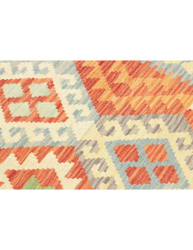 Rug Kilim Afghanistan 151x205 Turquoise Orange