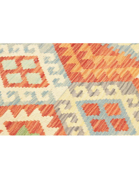 Tappeto Kilim Afghanistan 151x205 Turchese Aran