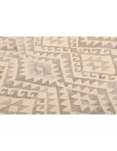 Tappeto Kilim Afghanistan 197x291 Avorio Beige
