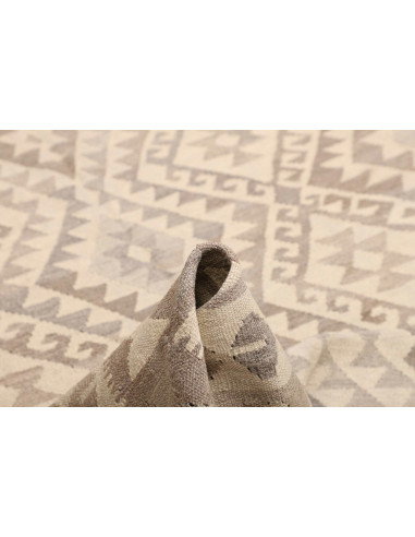 Tappeto Kilim Afghanistan 197x291 Avorio Beige