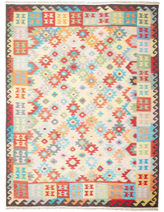 Tappeto Kilim Afghanistan 253x347 Multicolore