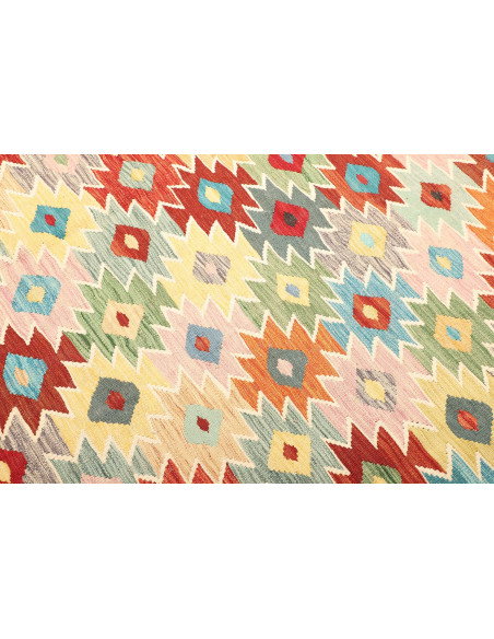 Tappeto Kilim Afghanistan 253x347 Multicolore