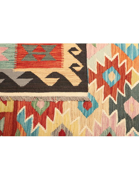 Rug Kilim Afghanistan 253x347 Multi-color