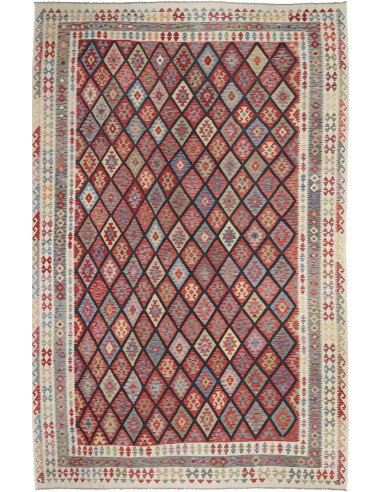 Rug Kilim Afghanistan 316x493 Terracotta Red Du