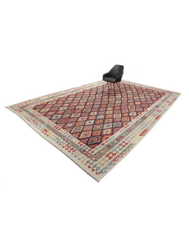 Rug Kilim Afghanistan 316x493 Terracotta Red Du