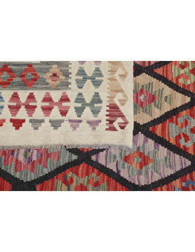 Tappeto Kilim Afghanistan 316x493 Rosso Terraco