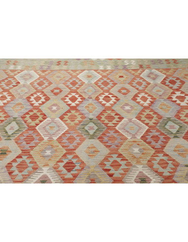 Tappeto Kilim Afghanistan 410x594 Terracotta Ar