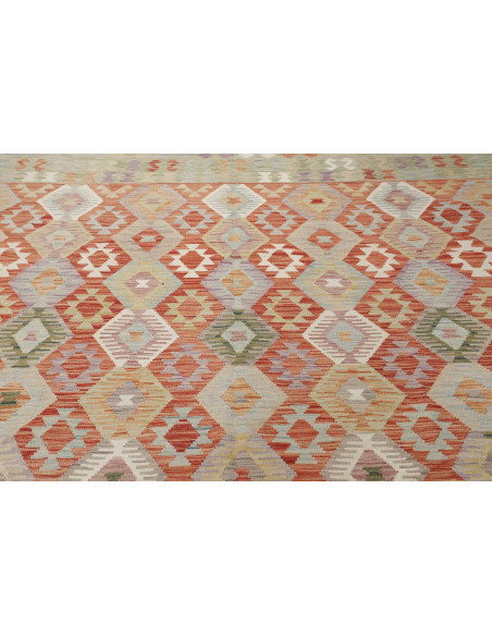 Rug Kilim Afghanistan 410x594 Terracotta Muted