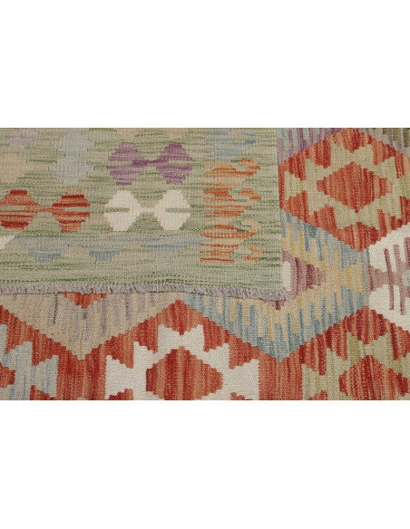 Rug Kilim Afghanistan 410x594 Terracotta Muted