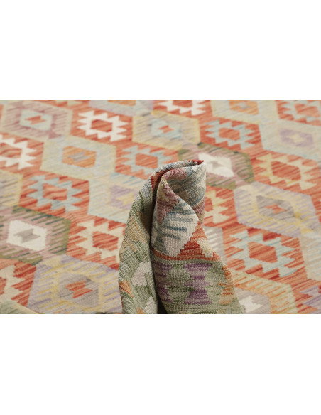 Tappeto Kilim Afghanistan 410x594 Terracotta Ar