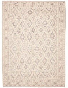 Tappeto Kilim Afghanistan 250x344 Beige Grigio