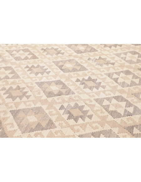 Tappeto Kilim Afghanistan 250x344 Beige Grigio