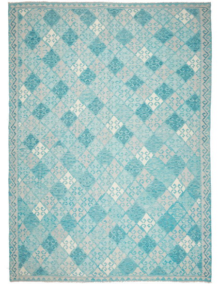 Rug Kilim Afghanistan 292x405 Turquoise Light B