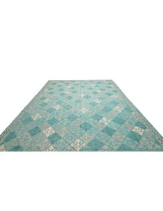Rug Kilim Afghanistan 292x405 Turquoise Light B 2
