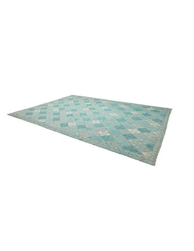 Tappeto Kilim Afghanistan 292x405 Turchese Azzu