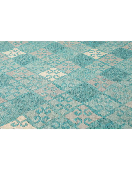 Rug Kilim Afghanistan 292x405 Turquoise Light B