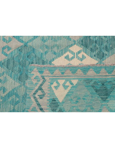 Rug Kilim Afghanistan 292x405 Turquoise Light B