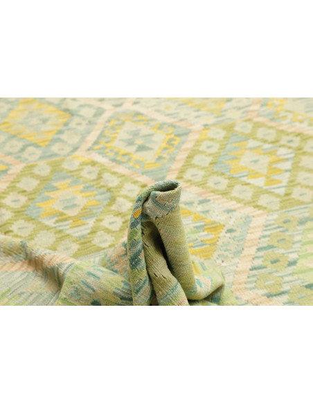 Rug Kilim Afghanistan 318x413 Mint Green Pale A