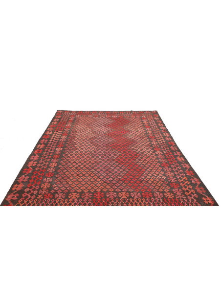 Rug Kilim Afghanistan 202x283 Deep Red Terracot