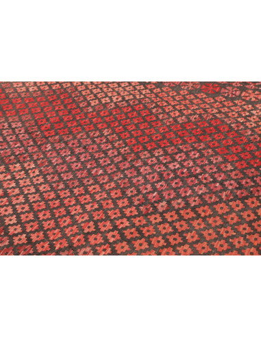 Tappeto Kilim Afghanistan 202x283 Rosso Scuro T
