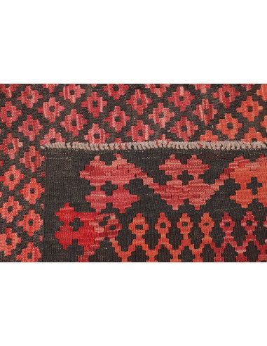 Rug Kilim Afghanistan 202x283 Deep Red Terracot