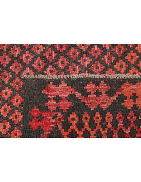 Tappeto Kilim Afghanistan 202x283 Rosso Scuro T