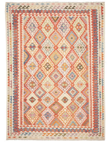 Rug Kilim Afghanistan 247x335 Terracotta Orange