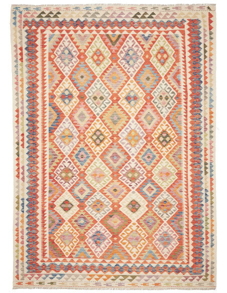 Rug Kilim Afghanistan 247x335 Terracotta Orange