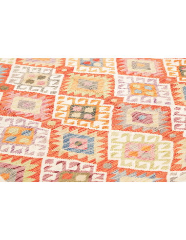 Tappeto Kilim Afghanistan 247x335 Arancione Ter
