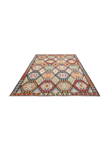 Rug Kilim Afghanistan 183x242 Dark Brown