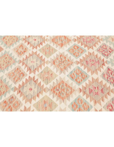 Tappeto Kilim Afghanistan 153x192 Crema Di Pesc