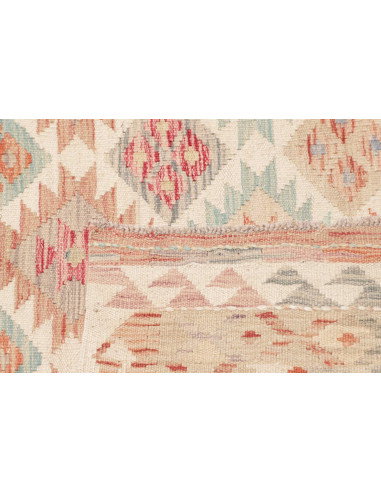 Tappeto Kilim Afghanistan 153x192 Crema Di Pesc